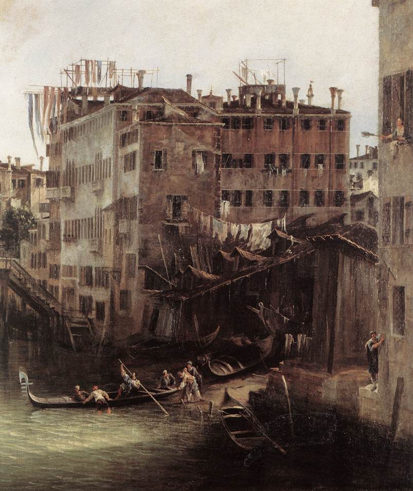 The Rio dei Mendicanti (detail)