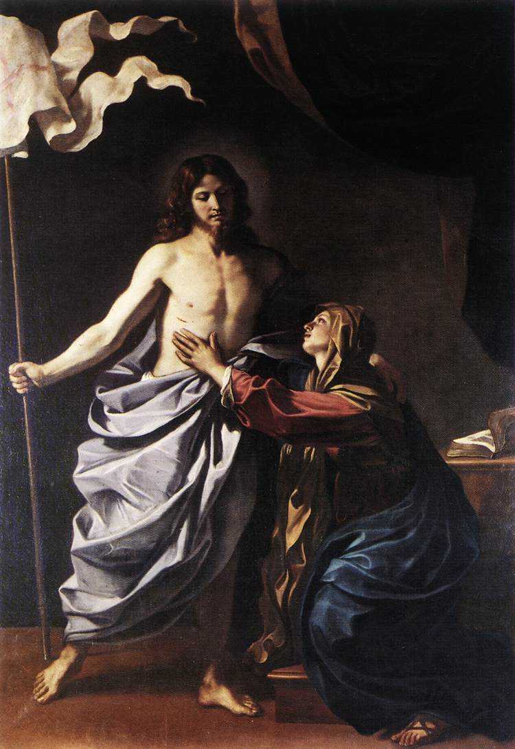 The Resurrected Christ Appears to the Virgin hf