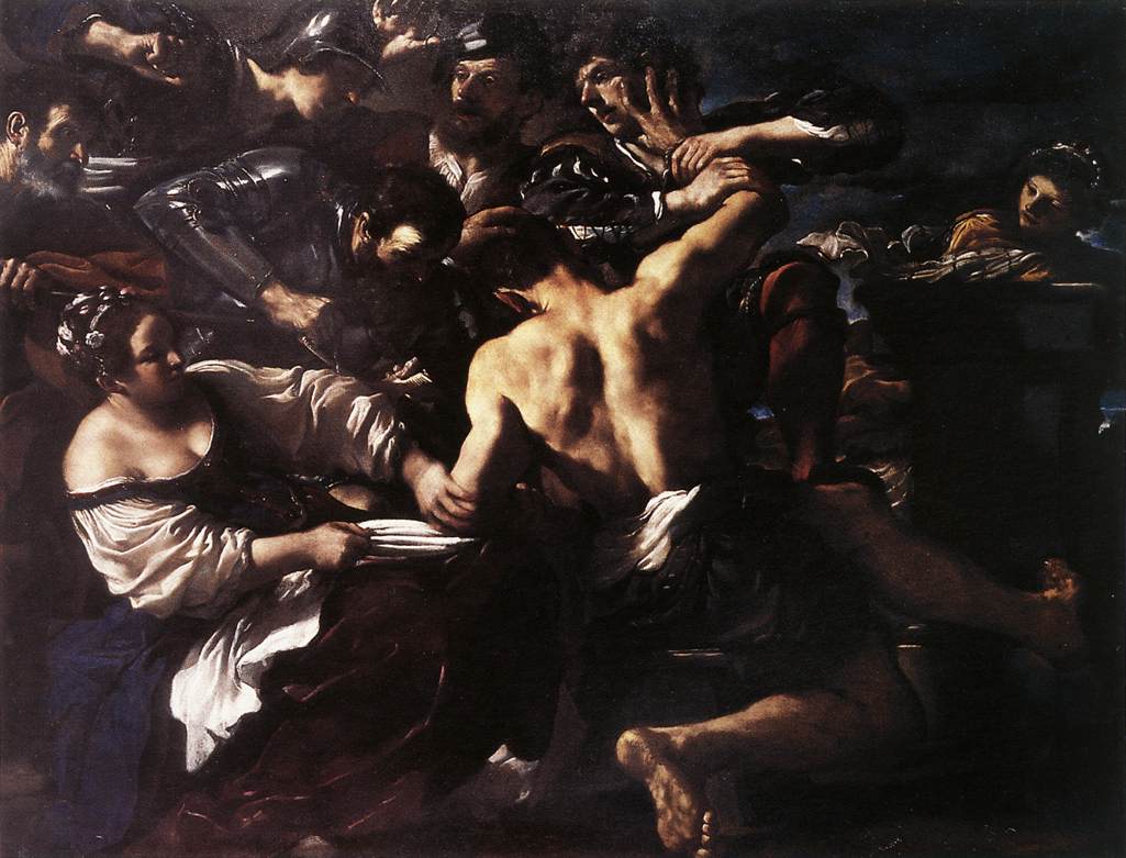 Samson Captured by the Philistines uig