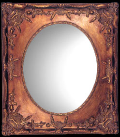 framed mirror