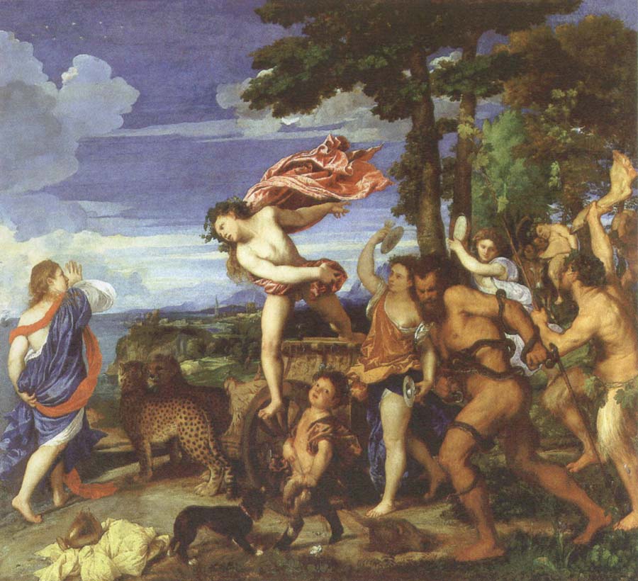 bacchus and ariadne