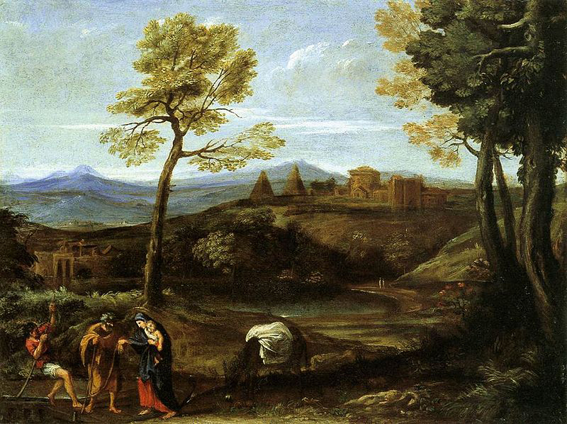 Landscape with The Flight into Egypt