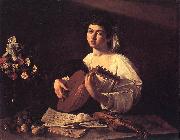 Caravaggio Lute Player f oil