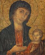 Cimabue The Madonna in Majesty (detail) fgjg china oil painting artist