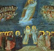 Giotto The Ascension painting