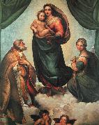 Raphael The Sistine Madonna painting