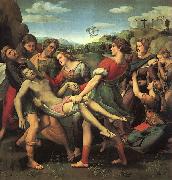 Raphael The Entombment oil