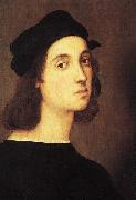 Raphael Self Portrait  fff oil