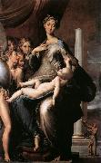 PARMIGIANINO Madonna dal Collo Lungo (Madonna with Long Neck) ga oil