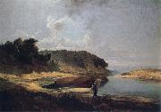 A.K.Cabpacob Landscape oil