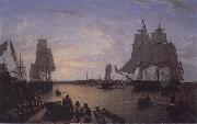 Anonymous Sailboat on the sea painting