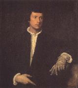 Man with a Glove  Titian