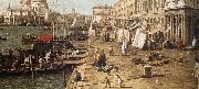 Canaletto The Molo seen against the zecca oil on canvas