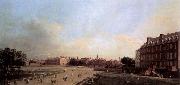 Canaletto the Old Horse Guards from St James's Park oil on canvas