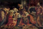 Tintoretto The Birth of St John the Baptist china oil painting artist