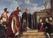 The Vendramin Family  Titian