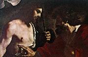 GUERCINO Doubting Thomas painting