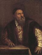 Titian Self-Portrait painting