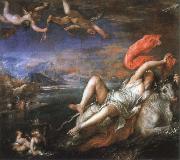 the rape of europa  Titian