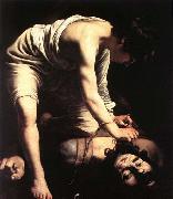 Caravaggio David painting