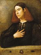 Giorgione The Budapest Portrait of a Young Man china oil painting artist