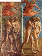 When it was cleaned MASACCIO