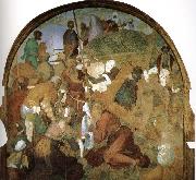 Pontormo To skull mountain oil