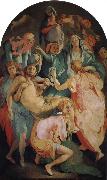 Pontormo Unloaded Eucharist oil on canvas