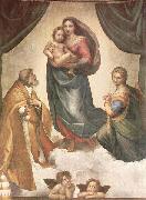 Raphael Sistine Madonna painting