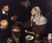 Velasquez Omelette woman painting