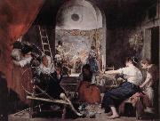 Velasquez Female Textile oil