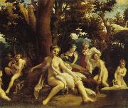 Correggio Leda mit dem Schwan china oil painting artist