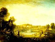 J.M.W.Turner pope's villa at twickenham painting