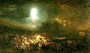 J.M.W.Turner the field of waterloo painting