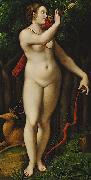 GIAMPIETRINO Diana the Huntress oil on canvas