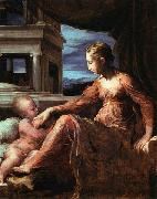 PARMIGIANINO Virgin and Child painting