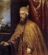 Titian Portrait of the Doge Francesco Venier painting