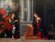 GAROFALO The Annunciation oil on canvas