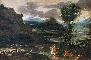 Domenichino Erminia among the Shepherds oil on canvas