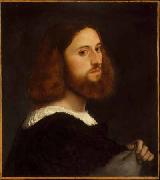 Titian Portrait of a Man painting