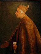 Titian Der Doge Niccolo Marcello aus der Sicht Tizians painting