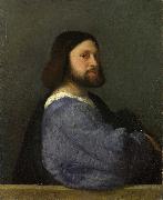 Titian A Man with a Quilted Sleeve china oil painting artist