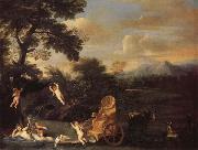 Domenichino The Repose of Venus oil on canvas