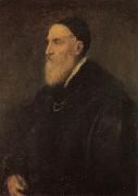 Titian Self-Portrait painting