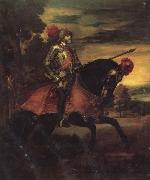 Titian Equestrian Portrait of Charles V china oil painting artist