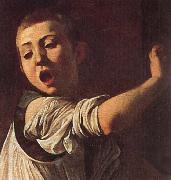 Caravaggio Details of Martyrdom of St.Matthew painting