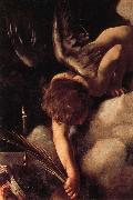 Caravaggio Details of Martyrdom of St.Matthew painting