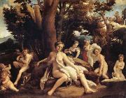 Correggio Leda painting