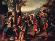 Correggio Adoration of the Magi painting