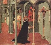 SASSETTA St Thomas Before the Cross oil on canvas